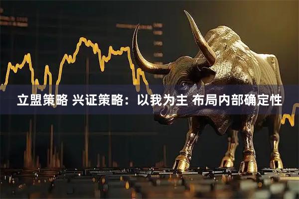 立盟策略 兴证策略：以我为主 布局内部确定性